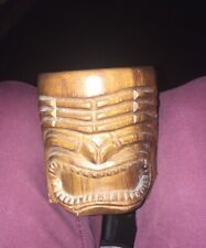 Wooden tiki face for sale  RYDE