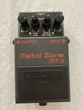 Usado, Pedal para guitarra Boss Metal Zone Mt2  segunda mano  Embacar hacia Argentina