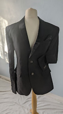 Mens black brocade for sale  BIRMINGHAM