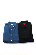 Used, HUGO Club Monaco Mens Cotton Buttoned-Up Long Sleeve Tops Black Size XS S Lot 2 for sale  Shipping to South Africa