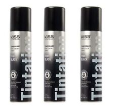 Usado, BL Kiss Tintation spray colorido temporário preto 2,82 oz---PACOTE COM TRÊS  comprar usado  Enviando para Brazil