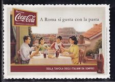 Cartolina pubblicitaria coca usato  Italia