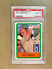 1981 Donruss #13 JACK NICKLAUS Rookie Card. PSA 8 for sale  Shipping to South Africa