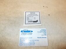 Ford capri. turbo for sale  MARKET RASEN