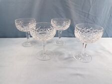 Juego de 4 copas de champán Waterford cristal transparente Comergh Sherbets 5 1/4" de alto segunda mano  Embacar hacia Argentina