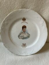 1902 coronation plate for sale  BISHOP'S STORTFORD