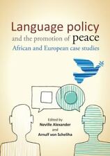 Language Policy and the Promotion of Peace: African and European Case Studies for sale  Shipping to South Africa