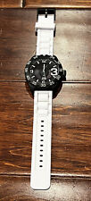 Relógio analógico Adidas ADH3136 Newburgh branco preto pulseira de silicone unissex comprar usado  Enviando para Brazil