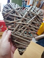 Large wicker hearts for sale  COLCHESTER