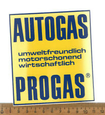 alter Aufkleber :  AUTOGAS PROGAS  - umweltfreundlich motorschonend wirtschaftl. comprar usado  Enviando para Brazil