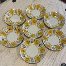 Set of 7 Porcelain Japanese Small Side Plates Snack Sauce Serving Plates for sale  Shipping to South Africa