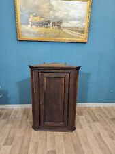 Victorian Pine Corner Wall Cupboard Farmhouse Country Kitchen Pantry Unit Larder for sale  Shipping to South Africa