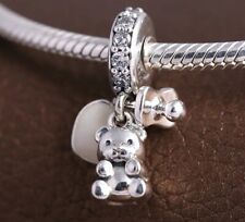 Pingente berloque urso chupeta coração tesouro bebê prata 925  comprar usado  Enviando para Brazil