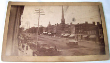 c1900 FOTO ANTIGA DO ARMÁRIO DE RUA PRINCIPAL CANANDAIGUA NY WM SMITH BAKERY comprar usado  Enviando para Brazil