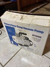 MOUNTAIN MTN8406 Deep Vacuum Pump 3 Cfm Single Stage new old stock 1/4hp 1720rpm for sale  Bulverde