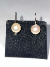 earrings salt water pearl 14k for sale  Wilson