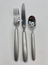 Oneida LAMAIS 3 Pieces Knife Dinner Fork Teaspoon Satin Stainless Steel Flatware for sale  Shipping to South Africa