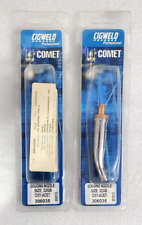 CIGWELD Comet 306035 Bent Gouging Nozzle Type 41 Size 32GB Oxy/Acet 2 Pcs Lot, used for sale  Shipping to South Africa