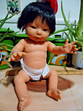 VTG 1980s BERJUSA Newborn Baby Doll w/wristband #100.001, Lifelike 13" Girl Doll for sale  Shipping to South Africa