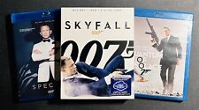 Usado, Lote (3) James Bond 007 Skyfall, Spectre, Quantum of Solace Daniel Craig Blu Ray comprar usado  Enviando para Brazil