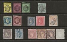 Espanha 1854 - 1870 15 selos M/Não usado V estado misto ver comentários comprar usado  Enviando para Brazil