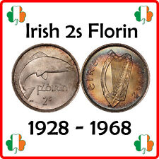 Ireland | Irish 2s | Florin | Two Scilling | Salmon | 1928 - 1968 na sprzedaż  Wysyłka do Poland