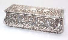 silver jewelry box used for sale for sale  Rocky River