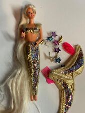 Muñeca Barbie Jewel Hair Mermaid 1995 con ropa y accesorios originales segunda mano  Embacar hacia Argentina