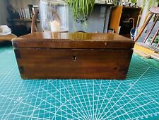 Vintage wooden box for sale  PADSTOW