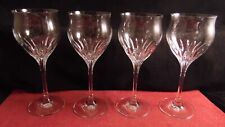 Lot de 4 verres a vin en cristal Bohemia Crystalex modèle Simone comprar usado  Enviando para Brazil