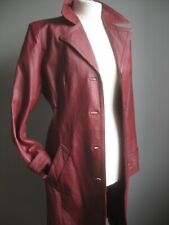 Vintage leather trench for sale  MATLOCK