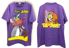 Camisa Vintage Tom & Jerry L Roxa Desenhos Animados Rede Superpoderoso Dexter Coragem Infantil comprar usado  Enviando para Brazil