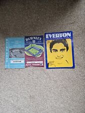 Everton programmes for sale  WIGAN