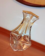 Vaso cristallo asimmetrico usato  Pistoia