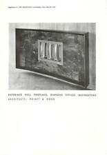Lareira 1952 Entrance Hall, L M Van Moppes & Sons, Winchester: Moiret & Wood comprar usado  Enviando para Brazil