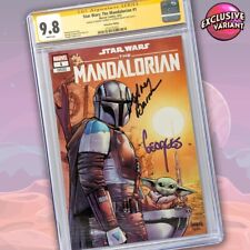 Star Wars: The Mandalorian #1 Marvel Comics CGC SS 9,8 QUASE PERFEITO/PERFEITO assinado Barnes +1 comprar usado  Enviando para Brazil