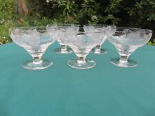 Vintage crystal short for sale  KING'S LYNN