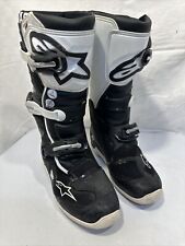 ALPINESTARS TECH 7S LE DIALED MX BOOTS- BLACK/WHITE/BLACK - MOTOCROSS/OFFROAD, used for sale  Shipping to South Africa