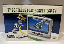 Coby TF-TV700 7” Portable Flat Screen LCD TV High Resolution Stereo Speakers NOB for sale  Shipping to South Africa