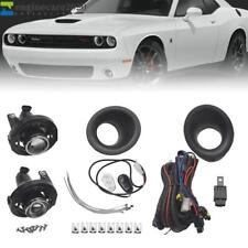 PAR de lentes transparentes para faróis de neblina Dodge Challenger 2015-2022 + fiação + kit de interruptor, usado comprar usado  Enviando para Brazil