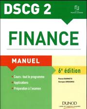 Dscg finance manuel d'occasion  Vibraye