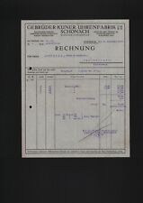 Schonach rechnung 1928 gebraucht kaufen  Leipzig