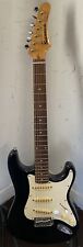 Samick LS-11 Stratocaster Strat Electric Guitar Sunburst Vintage 1990s Black, used for sale  Shipping to South Africa
