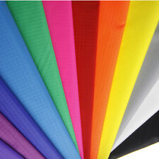 14 Colors Waterproof Ripstop Nylon Fabric PU Coated for Kite Hammock Material, used for sale  Shipping to Canada