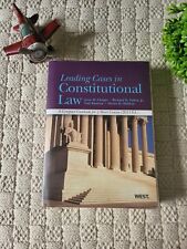 Leading Cases in Constitutional Law, A Compact Casebook for a Short Course, 2013 comprar usado  Enviando para Brazil
