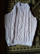 Hand knitted aran for sale  LOUTH