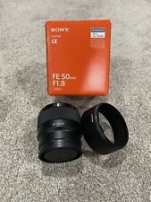 Lente Sony FE 50mm f/1.8 (Preta) comprar usado  Enviando para Brazil