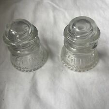 Clear glass insulator for sale  North Providence