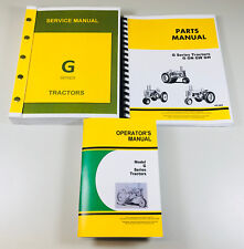 SERVICE PARTS OPERATORS MANUAL JOHN DEERE G GN GW GH TRACTOR SHOP BOOK REPAIR for sale  Shipping to Ireland
