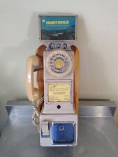 Vintage Automatic Electric Co. 3 Slot Rotary Dial Pay Telephone , used for sale  Shipping to Canada